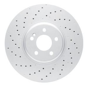 Mercedes-Benz GLC250 Brake Rotor (1) - Front - R1 Concepts - GeoSPEC Coated Rotor - Drilled - `16-`23